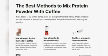 Can I Put Vanilla Protein Powder in My Coffee