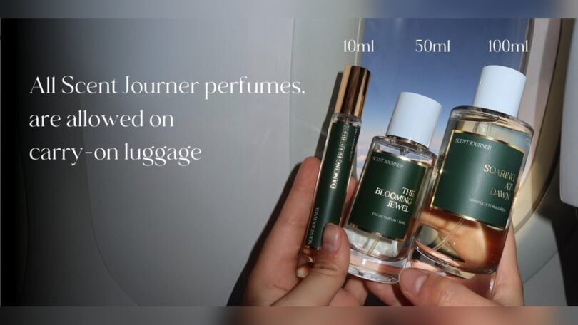 can i travel with 100 ml perfume